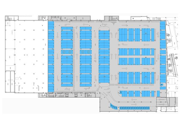 Plano del parking